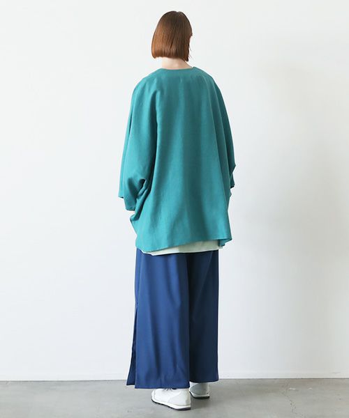 VUy.ヴウワイ.pullover v shirt vuy-s23-s03[GREEN]