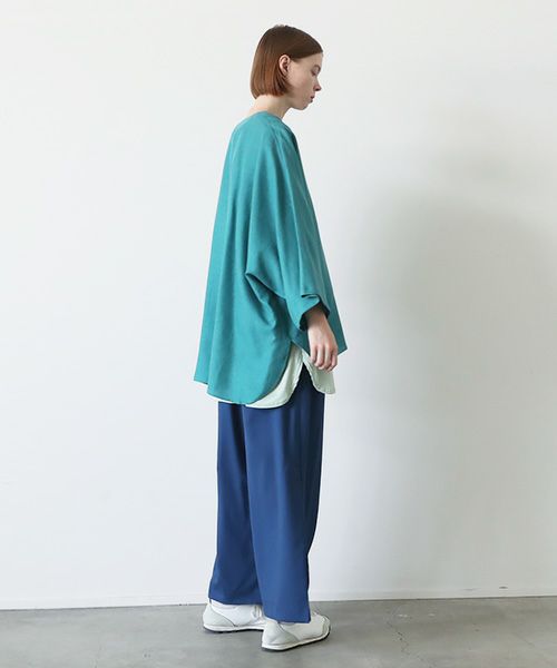 VUy.ヴウワイ.pullover v shirt vuy-s23-s03[GREEN]
