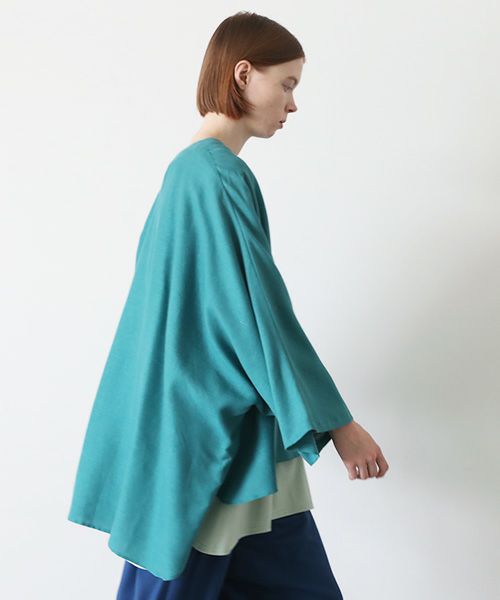 VUy.ヴウワイ.pullover v shirt vuy-s23-s03[GREEN]