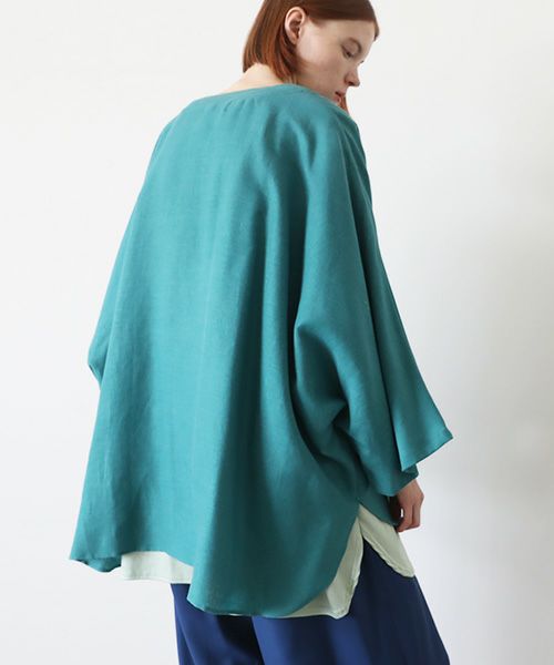 VUy.ヴウワイ.pullover v shirt vuy-s23-s03[GREEN]