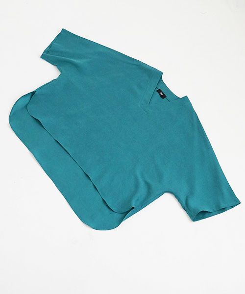VUy.ヴウワイ.pullover v shirt vuy-s23-s03[GREEN]
