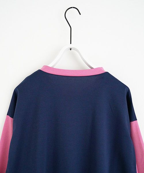 VUy.ヴウワイ.combination balloon knit vuy-s23-k01[BLUE PINK]_