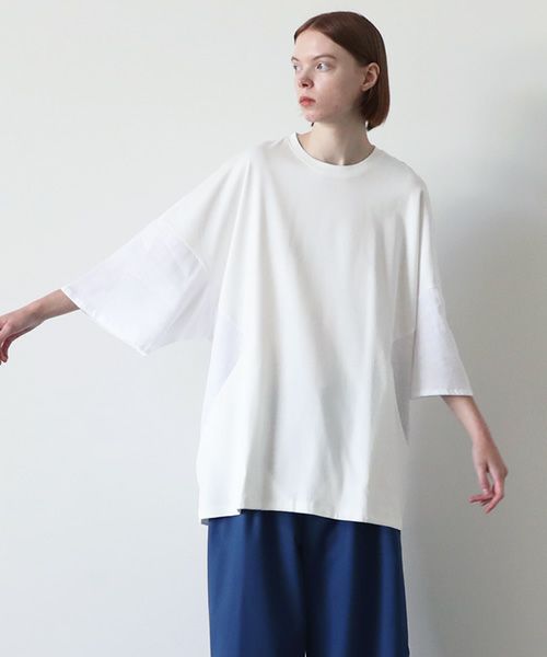VUy.ヴウワイ.combination knit vuy-s23-k02[WHITE]_