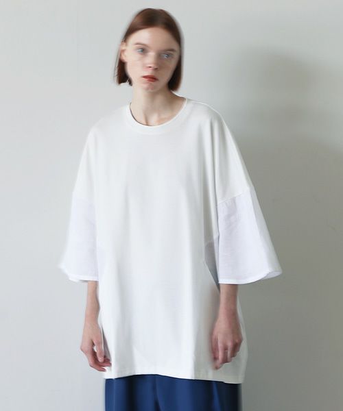 VUy.ヴウワイ.combination knit vuy-s23-k02[WHITE]_