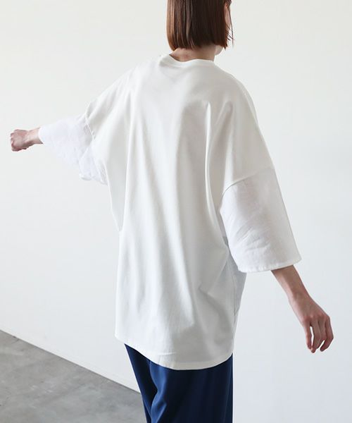 VUy.ヴウワイ.combination knit vuy-s23-k02[WHITE]_