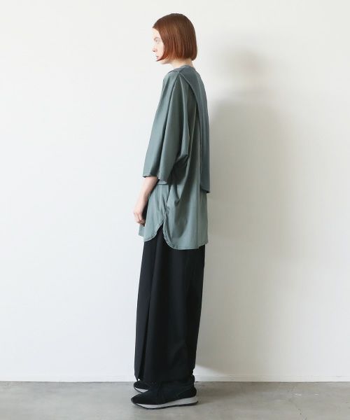 VUy.ヴウワイ.waffle combination knit vuy-s23-k03[BLUE]:s