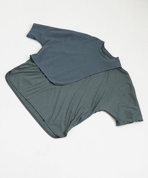 VUy.ヴウワイ.waffle combination knit vuy-s23-k03[BLUE]:s