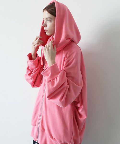 VUy.ヴウワイ.big hoody vuy-s23-k04[PINK]:s_
