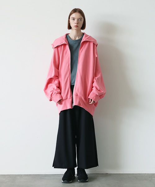 VUy.ヴウワイ.big hoody vuy-s23-k04[PINK]:s_
