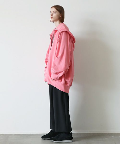 VUy.ヴウワイ.big hoody vuy-s23-k04[PINK]:s_