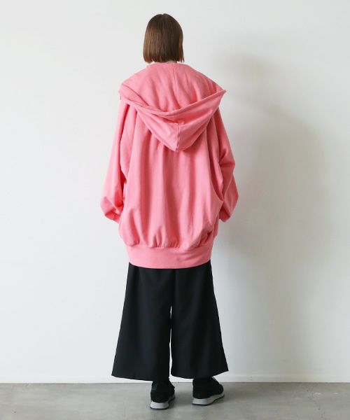 VUy.ヴウワイ.big hoody vuy-s23-k04[PINK]:s_