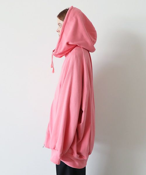 VUy.ヴウワイ.big hoody vuy-s23-k04[PINK]:s_