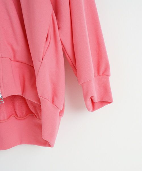 VUy.ヴウワイ.big hoody vuy-s23-k04[PINK]:s_