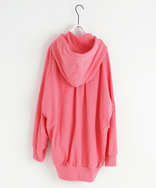 VUy.ヴウワイ.big hoody vuy-s23-k04[PINK]:s_
