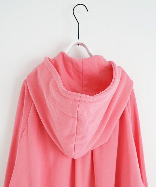 VUy.ヴウワイ.big hoody vuy-s23-k04[PINK]:s_