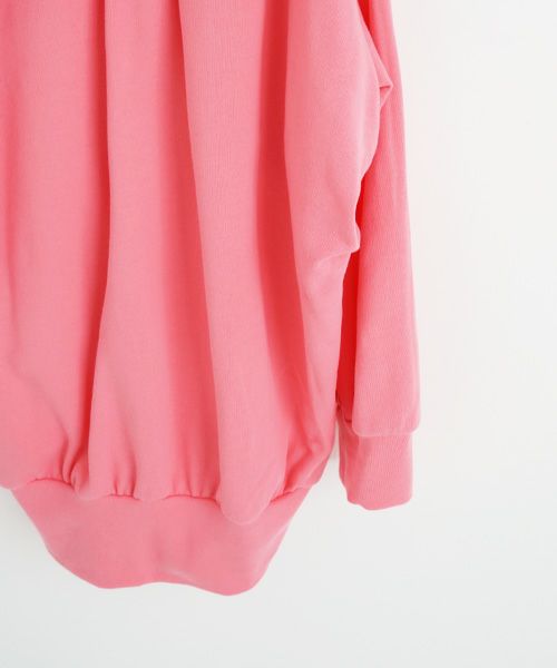 VUy.ヴウワイ.big hoody vuy-s23-k04[PINK]:s_