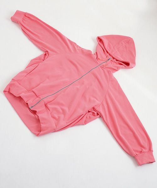 VUy.ヴウワイ.big hoody vuy-s23-k04[PINK]:s_