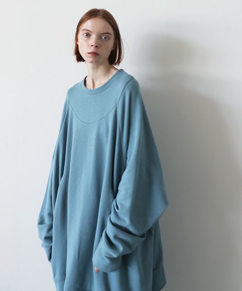 VUy.ヴウワイ.pullover sweat vuy-s23-k05[LIGHT BLUE]:s