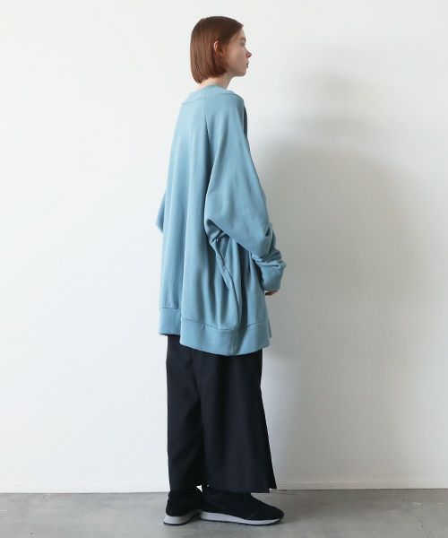 VUy.ヴウワイ.pullover sweat vuy-s23-k05[LIGHT BLUE]:s