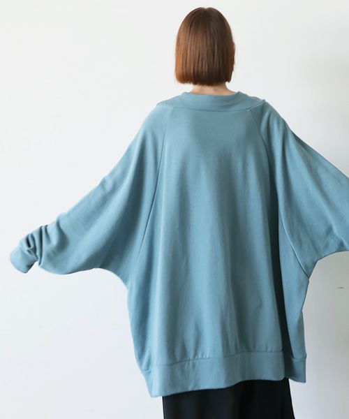 VUy.ヴウワイ.pullover sweat vuy-s23-k05[LIGHT BLUE]:s