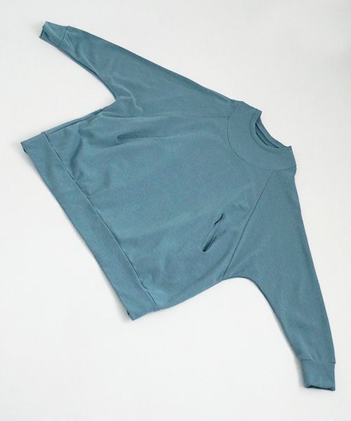 VUy.ヴウワイ.pullover sweat vuy-s23-k05[LIGHT BLUE]:s