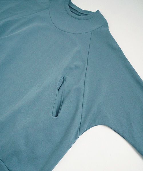 VUy.ヴウワイ.pullover sweat vuy-s23-k05[LIGHT BLUE]:s