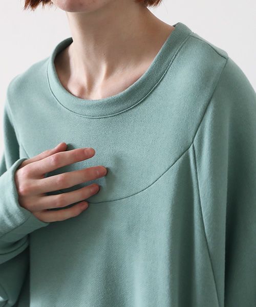 VUy.ヴウワイ.pullover sweat vuy-s23-k05[GREEN]:s_