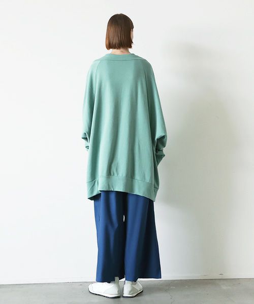 VUy.ヴウワイ.pullover sweat vuy-s23-k05[GREEN]:s_