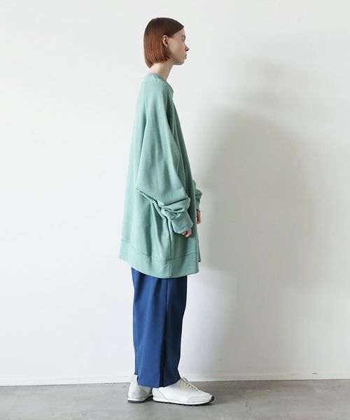 VUy.ヴウワイ.pullover sweat vuy-s23-k05[GREEN]:s_
