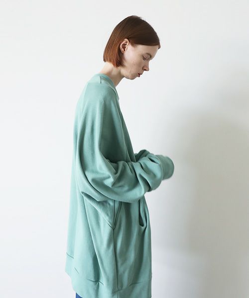 VUy.ヴウワイ.pullover sweat vuy-s23-k05[GREEN]:s_