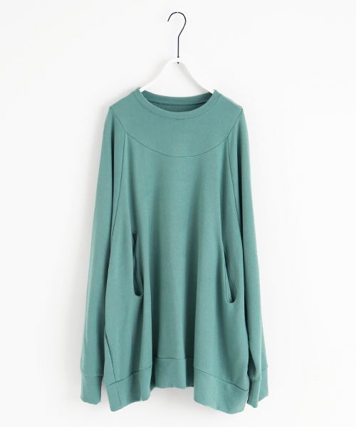 VUy.ヴウワイ.pullover sweat vuy-s23-k05[GREEN]:s_
