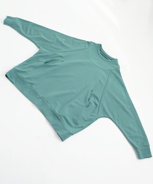 VUy.ヴウワイ.pullover sweat vuy-s23-k05[GREEN]:s_