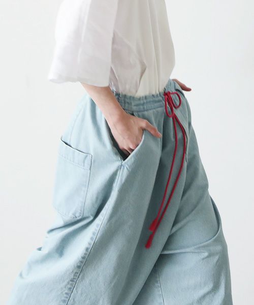 VUy.ヴウワイ.wide silhouette pants vuy-s23-p01[DENIM BLUE]:s