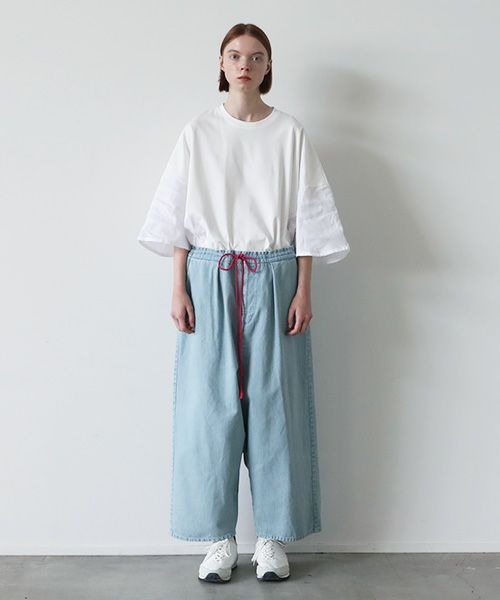 VUy.ヴウワイ.wide silhouette pants vuy-s23-p01[DENIM BLUE]:s