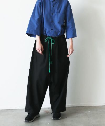VUy.ヴウワイ.wide silhouette pants vuy-s23-p01[BLACK]:s_