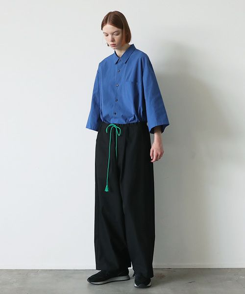 VUy.ヴウワイ.wide silhouette pants vuy-s23-p01[BLACK]:s_