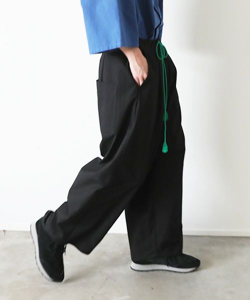 VUy.ヴウワイ.wide silhouette pants vuy-s23-p01[BLACK]:s_