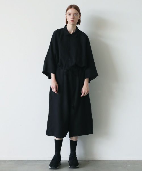 VUy.ヴウワイ.chord short pants vuy-s23-p03[BLACK]:s_