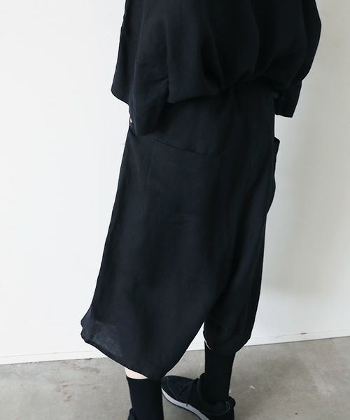 VUy.ヴウワイ.chord short pants vuy-s23-p03[BLACK]:s_