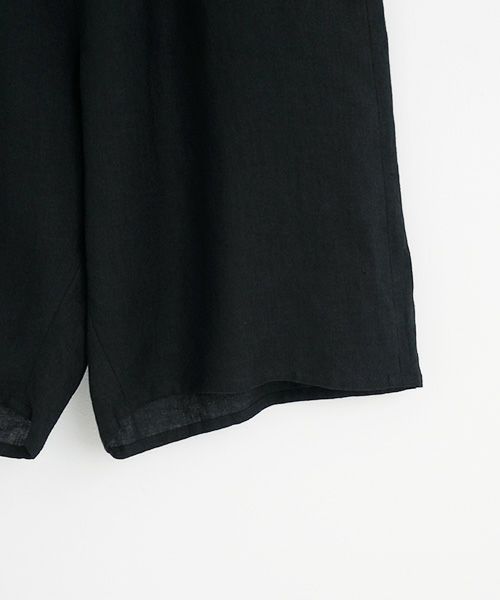 VUy.ヴウワイ.chord short pants vuy-s23-p03[BLACK]:s_