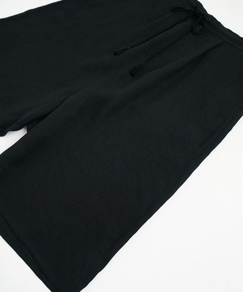 VUy.ヴウワイ.chord short pants vuy-s23-p03[BLACK]:s_
