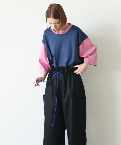 VUy.ヴウワイ.cargo pants vuy-s23-p04[BLACK]