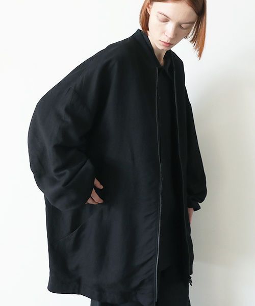 VUy.ヴウワイ.big bluson vuy-s23-b01[BLACK]：ｓ_