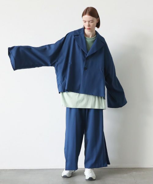 VUy.ヴウワイ.short jacket vuy-s23-j01[BLUE]:s_