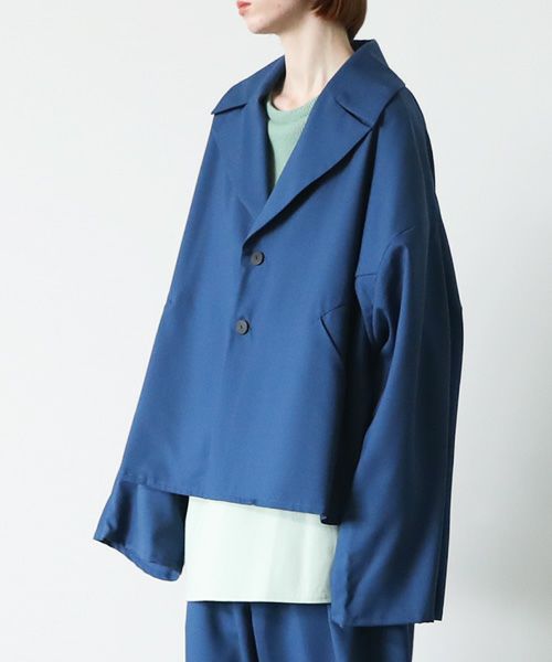 VUy.ヴウワイ.short jacket vuy-s23-j01[BLUE]:s_