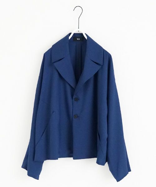 VUy.ヴウワイ.short jacket vuy-s23-j01[BLUE]:s_