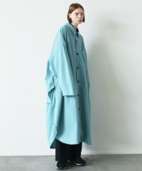 VUy.ヴウワイ.long coat vuy-s23-c01[TURQUOISE]:s_