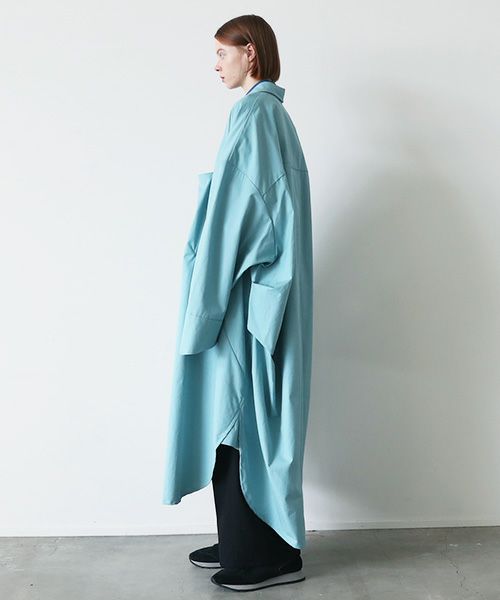 VUy ヴウワイ long coat vuy-s23-c01[TURQUOISE]:s_