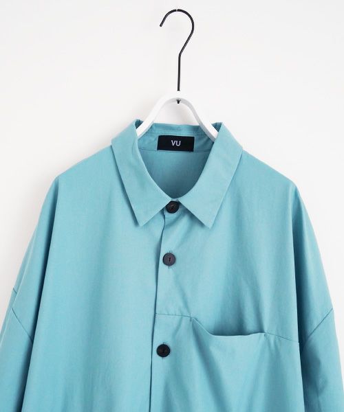 VUy.ヴウワイ.long coat vuy-s23-c01[TURQUOISE]:s_