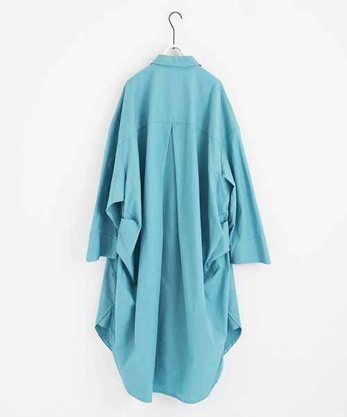 VUy.ヴウワイ.long coat vuy-s23-c01[TURQUOISE]:s_